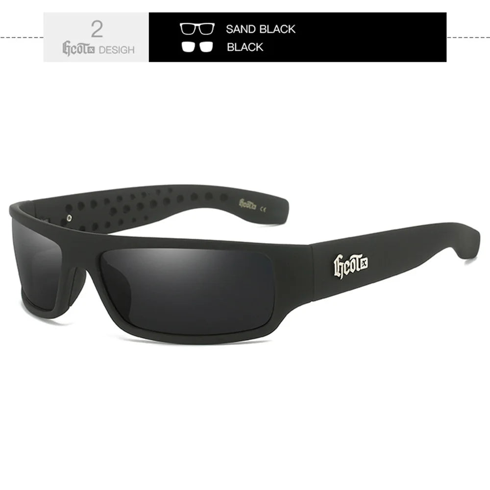 GCOTX Trendy Brand Luxury Polarized Sunglasses Chicano Motorcycle Gang Style Hip-hop Fashion West Coast Men's Sun Glasses G283