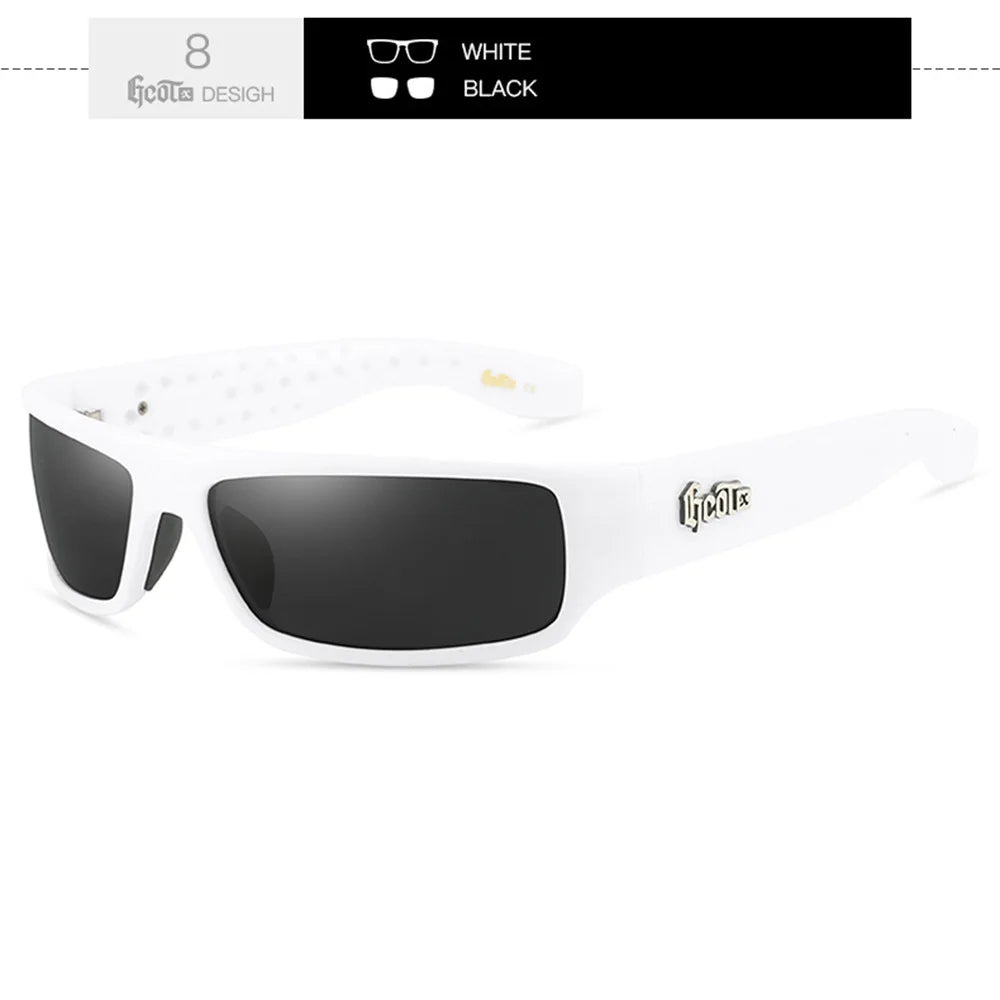 GCOTX Trendy Brand Luxury Polarized Sunglasses Chicano Motorcycle Gang Style Hip-hop Fashion West Coast Men's Sun Glasses G283